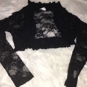 Black Lace Cover up